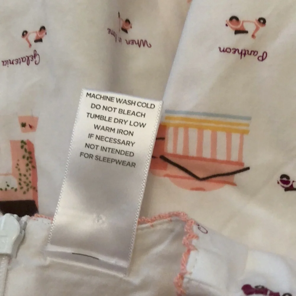 Gymboree White Travel Dress Size 12 - 18 months